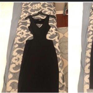 Black BeBe dress